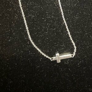 Silver Cross Necklace
